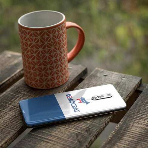 Democrat Blue And Red OnePlus 7 Pro Skin