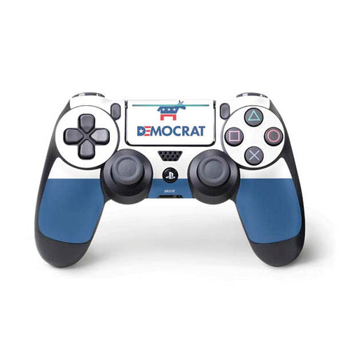 Democrat Blue And Red PS4 Pro/Slim Controller Skin