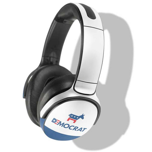 Democrat Blue And Red Skullcandy Venue Skin