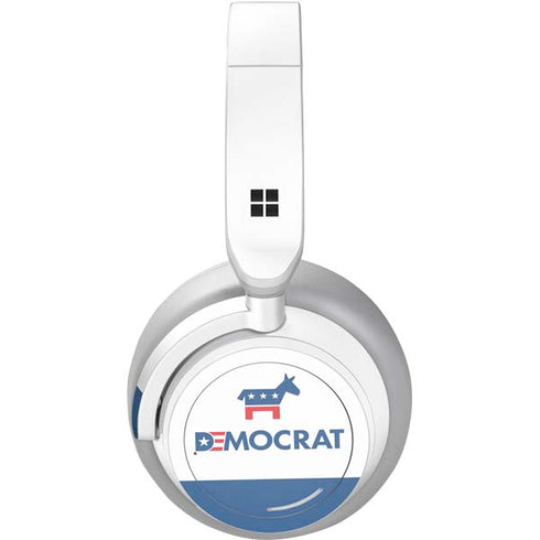 Democrat Blue And Red Surface Headphones Skin