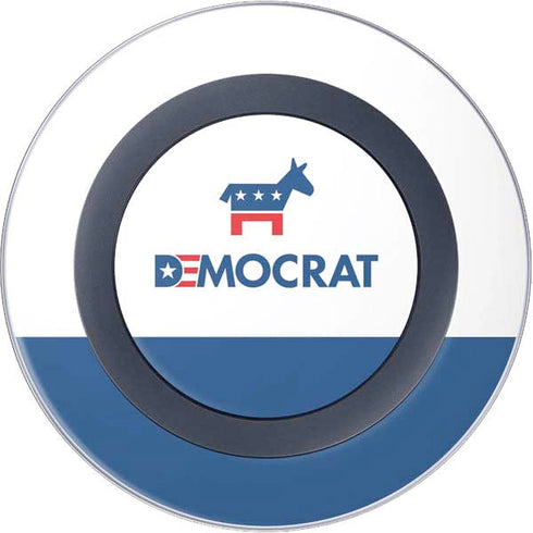 Democrat Blue And Red Wireless Charger Skin