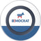 Democrat Blue And Red Wireless Charger Skin