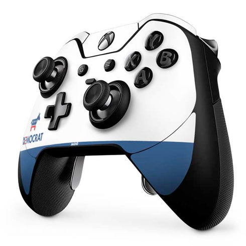 Democrat Blue And Red Xbox One Elite Controller Skin