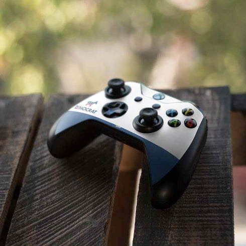 Democrat Blue And Red Xbox One S Controller Skin