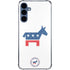 Democrat Donkey Galaxy A55 5G Clear Case