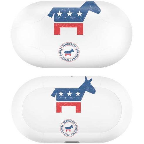 Democrat Donkey Galaxy Buds Plus Skin