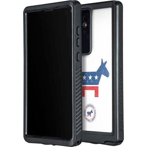 Democrat Donkey Galaxy S24 Ultra Waterproof Case