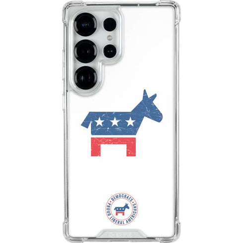 Democrat Donkey Galaxy S25 Ultra Clear Case