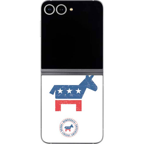 Democrat Donkey Galaxy Z Flip6 Skin