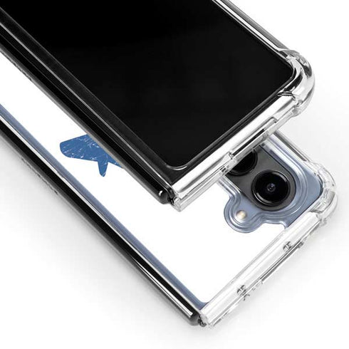 Democrat Donkey Galaxy Z Fold5 5G Clear Case