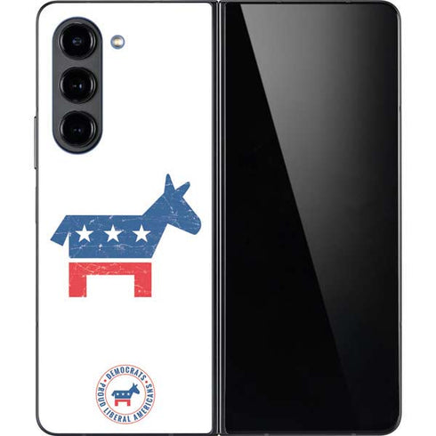 Democrat Donkey Galaxy Z Fold5 5G Skin