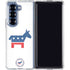 Democrat Donkey Galaxy Z Fold6 Clear Case