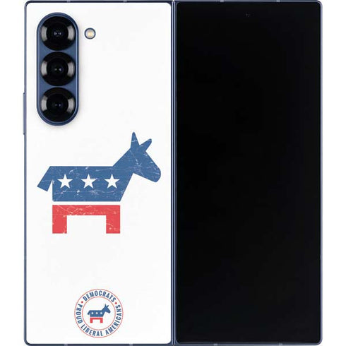 Democrat Donkey Galaxy Z Fold6 Skin