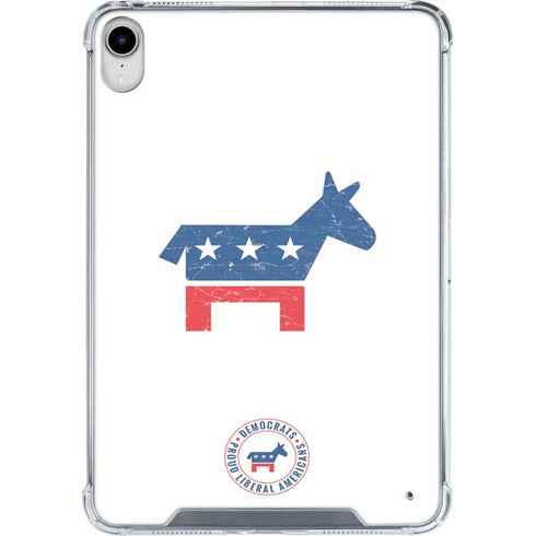 Democrat Donkey iPad 11th Gen (2025) Clear Case
