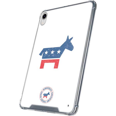 Democrat Donkey iPad 11th Gen (2025) Clear Case