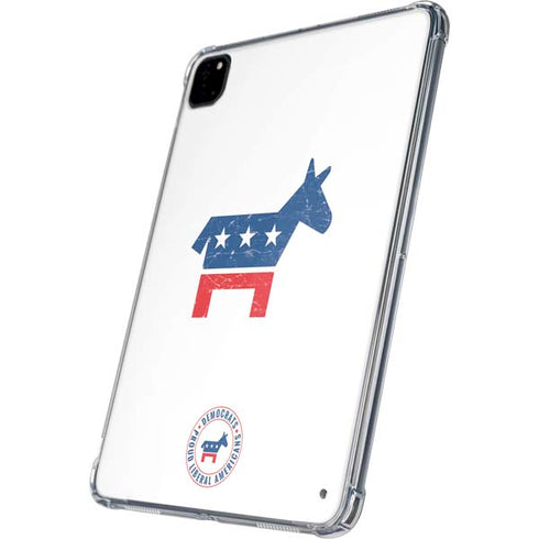 Democrat Donkey iPad Pro 11in (2024) Clear Case