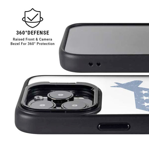 Democrat Donkey iPhone 15 Pro Kickstand Case