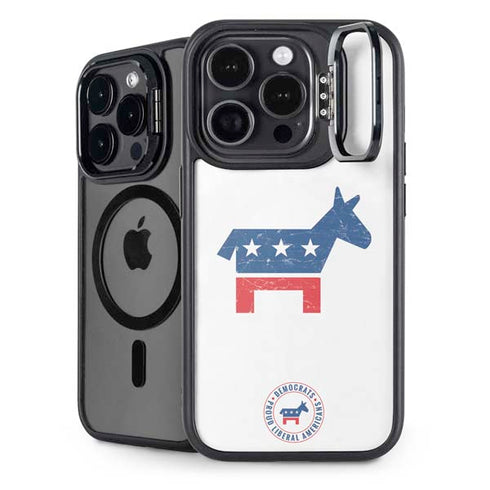 Democrat Donkey iPhone 15 Pro Max Kickstand Case