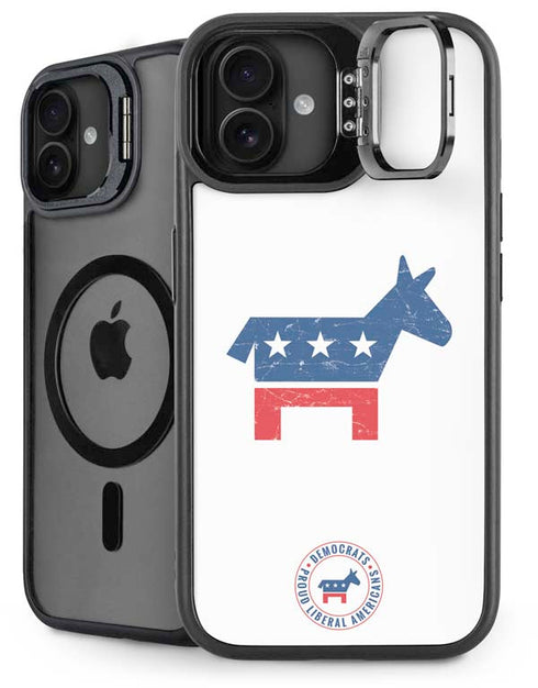 Democrat Donkey iPhone 16 Kickstand Case