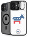 Democrat Donkey iPhone 16 Kickstand Case