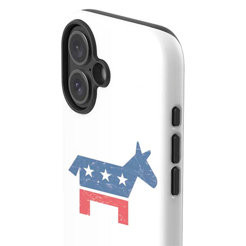 Democrat Donkey iPhone 16 Plus Impact Case