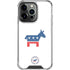 Democrat Donkey iPhone 16 Pro Clear Case