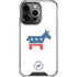 Democrat Donkey iPhone 16 Pro Max Clear Case