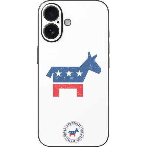 Democrat Donkey iPhone 16 Skin