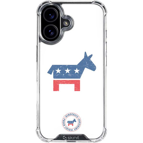 Democrat Donkey iPhone 17 Clear Case