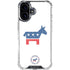 Democrat Donkey iPhone 17 Clear Case
