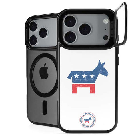 Democrat Donkey iPhone 18 Pro Kickstand Case