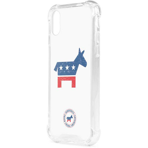 Democrat Donkey iPhone XS Clear Case