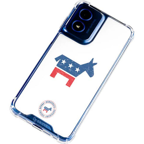 Democrat Donkey Moto G 5G (2024) Clear Case