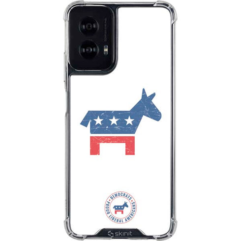 Democrat Donkey Moto G Power 5G (2024) Clear Case