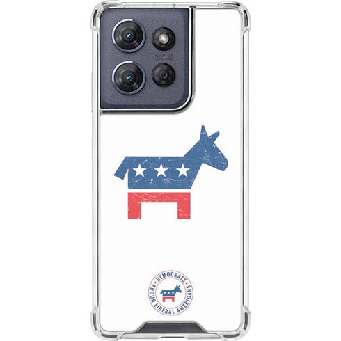 Democrat Donkey Moto G Power 5G (2025) Clear Case