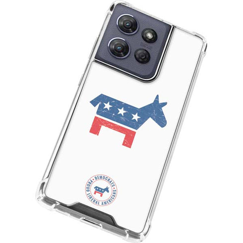 Democrat Donkey Moto G Power 5G (2025) Clear Case