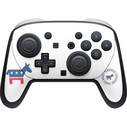 Democrat Donkey Nintendo Switch 2 (2025) Pro Controller Skin