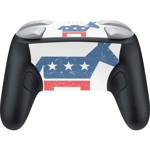 Democrat Donkey Nintendo Switch 2 (2025) Pro Controller Skin