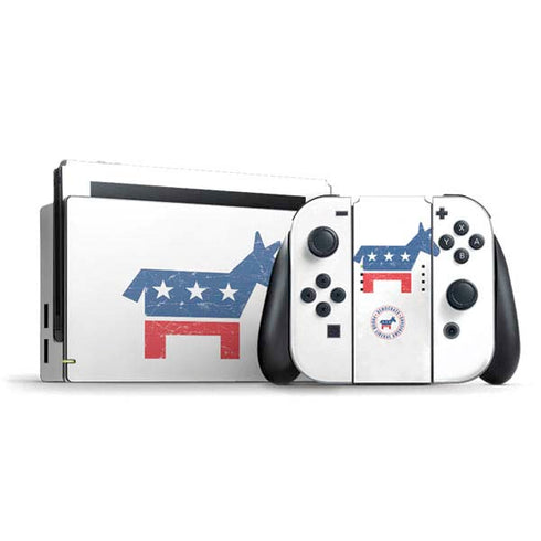 Democrat Donkey Nintendo Skins