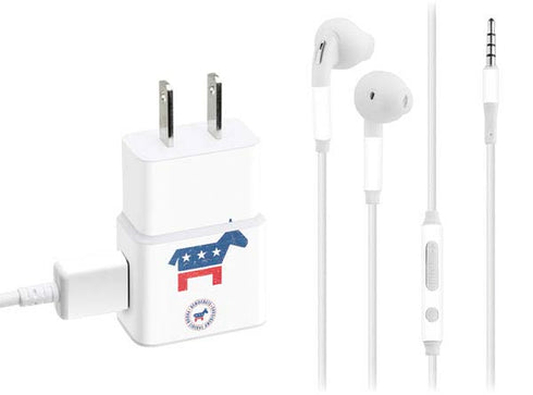 Democrat Donkey Phone Charger Skin