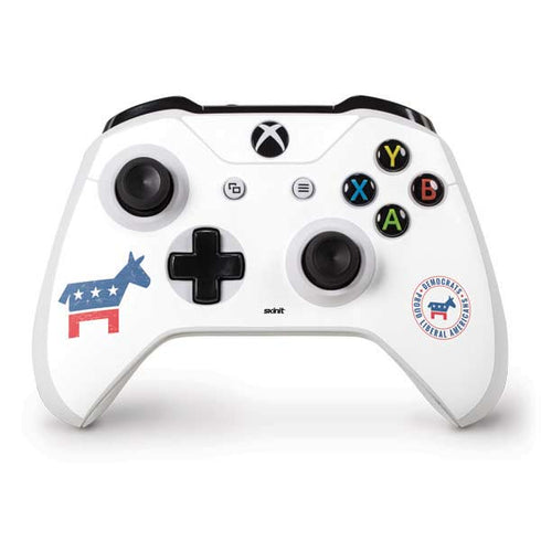 Democrat Donkey Xbox One S Controller Skin