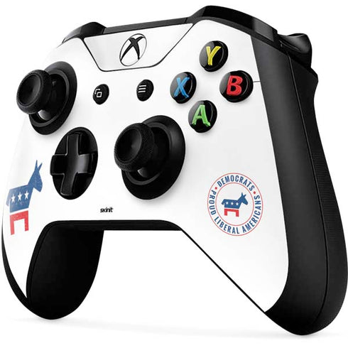 Democrat Donkey Xbox One X Controller Skin