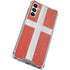 Denmark Flag Distressed Gabb Phone 4 Clear Case