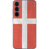 Denmark Flag Distressed Galaxy A35 5G Skin