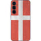 Denmark Flag Distressed Galaxy A36 5G Skin