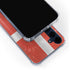Denmark Flag Distressed Galaxy A55 5G Clear Case