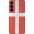 Denmark Flag Distressed Galaxy A55 5G Skin