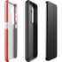 Denmark Flag Distressed Galaxy S25 Impact Case