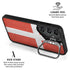 Denmark Flag Distressed Galaxy S25 Kickstand Case