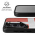 Denmark Flag Distressed Galaxy S25 Kickstand Case